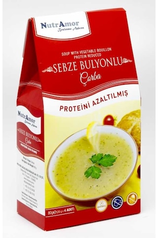 NutrAmor Glutensiz Sebze Bulyonlu Çorba 80 G