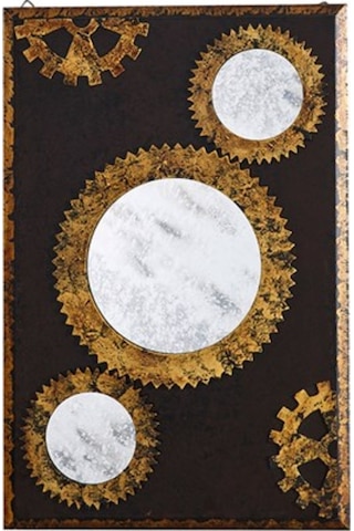 Vitale Lux Otantik Duvar Aynası 60 Cm Ak.Gy0012 Çok Renkli