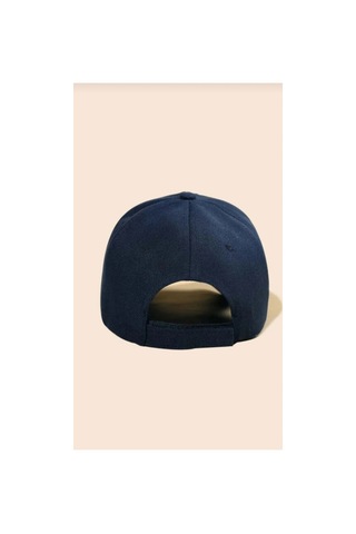 Caxis Boy Bye Baskılı Spor Sapka Unisex Ayarlanabilir Cırtlı Şapka Orijinal Cap Lacivert