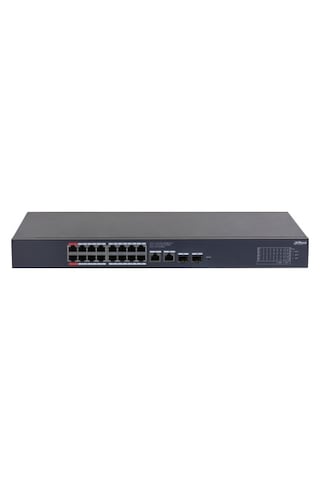 Dahua Cs4220-16gt-135 16 Port 16xge-2xge-2xge/sfp Yönetilebilir Gigabit 135w Poe Switch