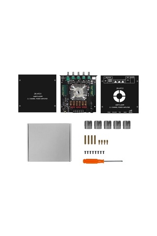 Aubyhe Zk-ht21 Tda7498e Bluetooth Ses Amplifikatörü, 2.1 Kanal, Ton Ayarlı Ve Ağır Tabanlı Subwoofer Modülü
