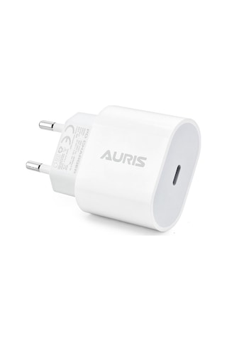 Auris Pd 20W Usb-C Şarj Aleti Başlığı Adaptörü