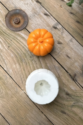 Rufus Concept Pumpkin Orta Boy Mum Kalıbı (Silikon)