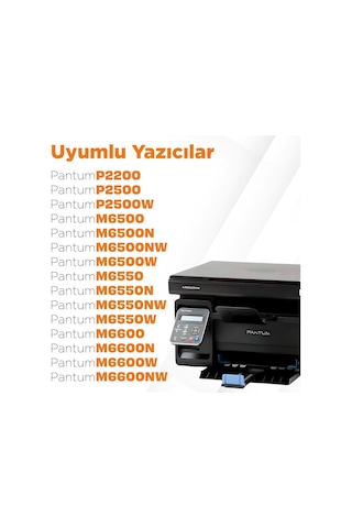Pantum Pa210x Uyumlu Toner 2'li Paket/ P2200 / P2500 / M6500 / M6550 / M6600