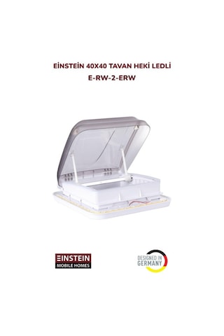 Einstein 40 X 40 Tavan Heki Ledli Sineklik Güneşlik Dahil Yatek Beyaz