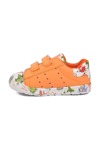 United Colors of Benetton Turuncu Cırtlı Hafif Bebek Spor Ayakkabı Bn-30965 B