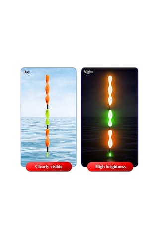 Novahub Onlyou Spiral Kuyruk Balık Şamandıra İndüksiyonlu Aydınlık Akıllı Ş Açık Göl Şamandıra Balık Avı İçin