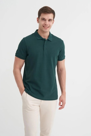 Cazador Erkek T-shirt Polo Yaka Koyu Yeşil 4613 Yeşil