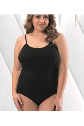 Tutku 0148 Kadın Zıbın Ip Askılı Çıtçıtlı Kancalı Body 6'Lı Paket