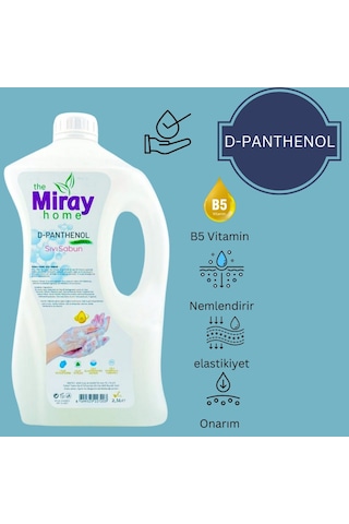 Miray Home Sıvı El Sabunu D-panthenol 2,5l