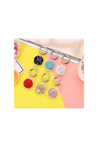 Lexroo Airtag 03 İle Uyumlu Silikon Anahtarlık, Rose Gold Standart