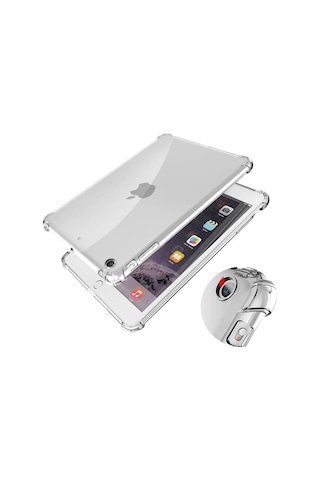 Apple Uyumlu iPad 9. Nesil 10.2" Kılıf Darbelere Dayanıklı Şeffaf Kapak
