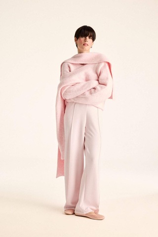 Defacto Regular Fit V Yaka Kazak F4800ax25wnpn83 Pembe