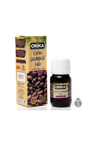 Orika Üzüm Çekirdeği Yağı 20 ML