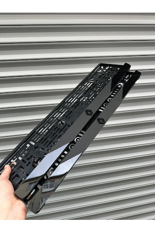 Vipplaka Renault 2 Uyumlu Ortası Mat Plakalık
