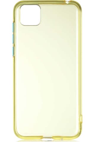 Huawei Y5p Kılıf Zore Bistro Kapak Sarı