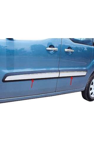 Citroen Berlingo Krom Yan Kapı Çıta 4kapı P.çelik 2008-2018 Arası
