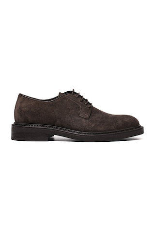 Cacao Dark Brown Oxford Klasik Erkek 1056 - Moss Dino Draghi Derby Kahverengi