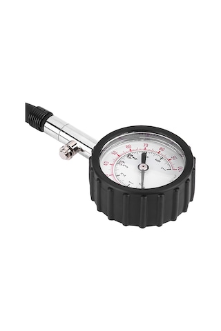 Yaleker Oto Lastik Basınç Ölçer, 0-100 Psi Aralığı, Kesin Deflasyon Tuşu, Dayanıklı Kauçuk Korumalı, Taşınabilir Ve Kolay Kullanım
