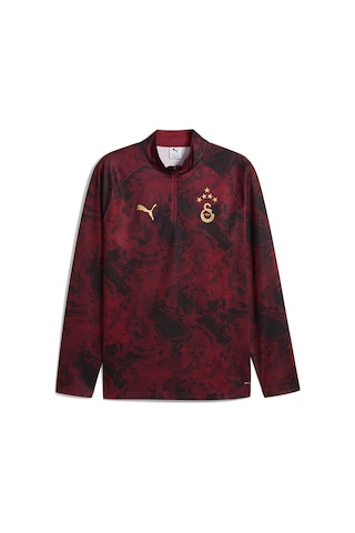 Gsstore Galatasaray Puma A Takım 1/4 Fermuarlı Uzun Kollu Antrenman Üst 78290103 Kırmızı
