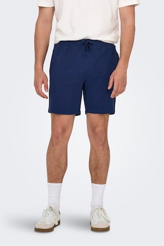 Only & Sons Onskıan Pamuklu Regular Fit Normal Bel Short Erkek Short 22029752 Lacivert