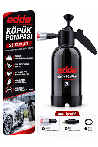 Edde Araba Araç Oto 2l Köpük Pompası Sıvı Püskürtme Pompası 1