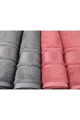Özdilek Colourist Best Set Hamam Takımı K.gri-k.mercan Çok Renkli
