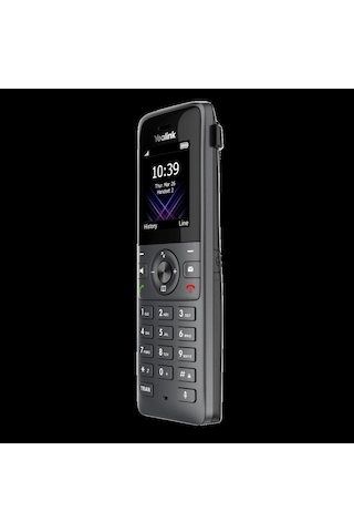 Yealınk W73h, Dect, Kablosuz Ip Telefon, Siyah, 1.8" Renkli Ekran, 35 Saat Konuşma, 400 Saat Bekleme