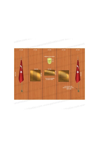 Atatürk Köşesi Seti Poz Model 09