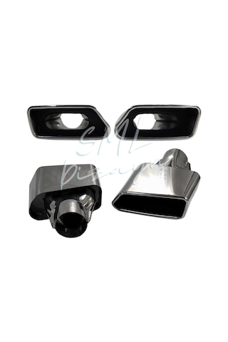 Bmw F10 Gt550 Kare Egzoz Ucu Takımı F10 Egzos F10 Egsoz Başlığı