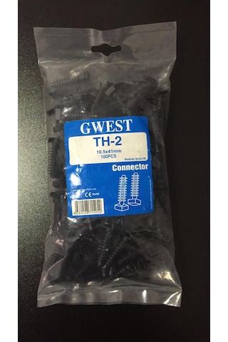 500 Adet 10,5x41mm Lokbeton Kroşe Kablo Bağı Dübeli Kanal Kroşesi