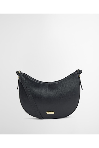 Barbour Sorrel Deri Sling Kol Çantası Bk11 Black Siyah