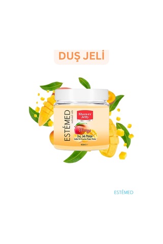 Estemed Duş Jölesi & Shower Jelly Mango 400ml Mango