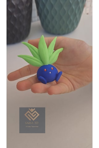 Oddish Pokemon Figür 6 Cm