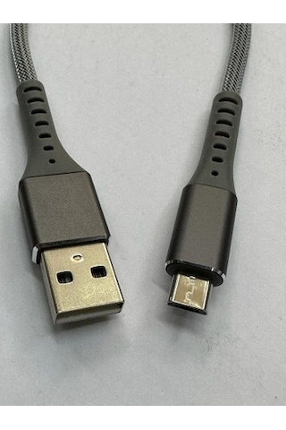 Mikro Usb Kablo 25 Cm Micro Usb Kablo Kısa Örgülü Kablo