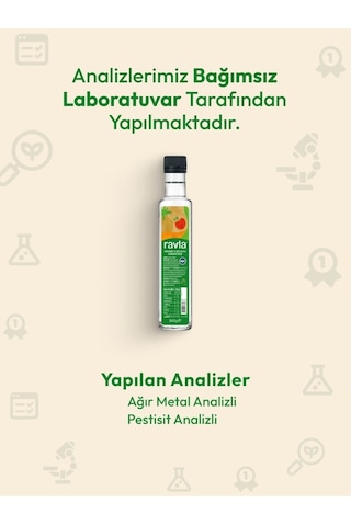 Ravla Organik Elma Suyu Konsantresi 340 G