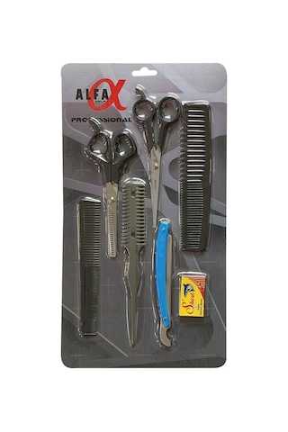 Alfa Set06 6lı Berber Seti - Kişisel Bakım Seti