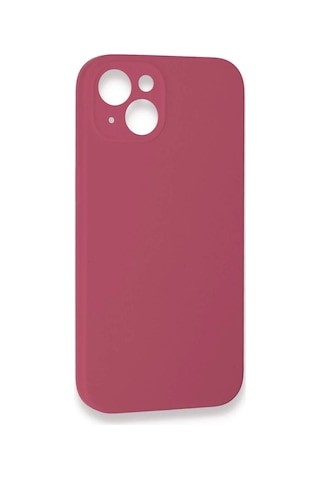Uray Store Apple iPhone Uyumlu 13 Mini Kılıf Lansman Legant Silikon - Fuşya