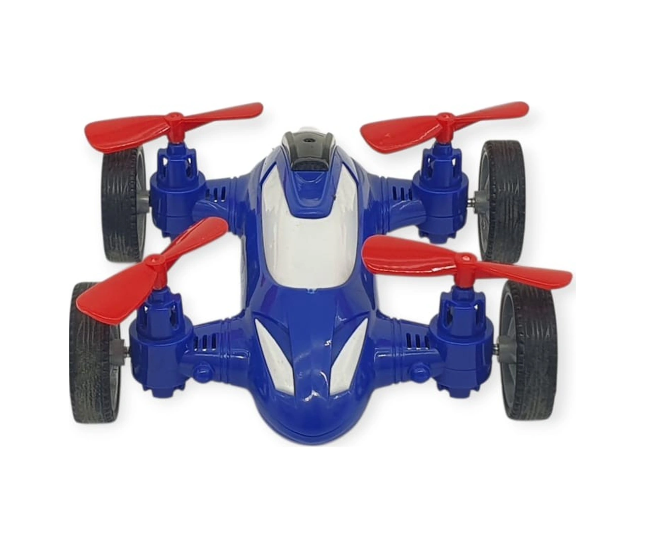 Sürtmeli Drone Araba Hareketli Pervane - Mavi Çok Renkli