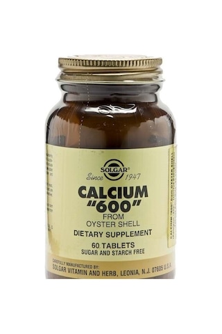 Solgar Calcium 600 60 Tablet