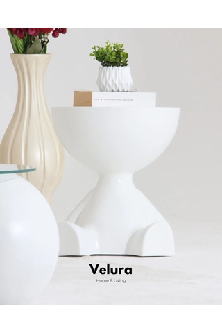 Tedy Yan Sehpa & Ayıcık Zigon Sehpa & Pinterest Sehpa Modeli - Beyaz Beyaz