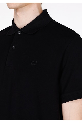 Colin's Colins Regular Fit Polo Yaka Düz Erkek Siyah Kısa Kol Tişört Cl1073960 Cl1073960 Q1.v2 Blk Siyah