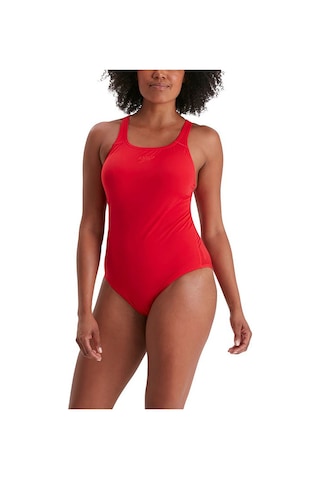 Speedo Eco End Ess Mdlt Kadın Yüzücü Mayosu 8 134716446 Kırmızı 001