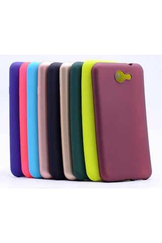 General Mobile 6 Kılıf Zore Premier Silikon Kapak Rose Gold
