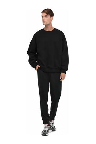 Lumberjack Mb Ros 16hs108 5pr Erkek Sweatshirt Siyah