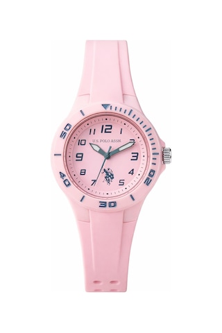 U.s.polo Assn 2 Yıl Saat&saat Garantili 3 Atm Suya Dayanıklı Genç Ve Çocuk Kol Saati Us.g2146.3 Pembe
