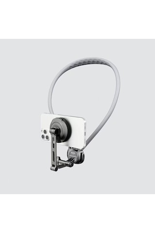 Jmary Mg-03 2in1 Eller Serbest Magnetik Boyun Askılı Telefon Tutucu Siyah