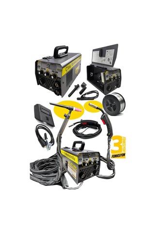 Keyatec Eea456 Çok Fonksiyonlu Tıg Mma Mıg 999 Argon Kaynak Gazsız Gaz Altı Kaynak Makinesi