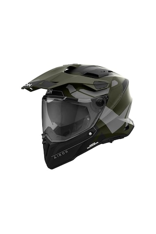 Airoh Commander 2 Reveal Military Motosiklet Kaskı Askeri Yeşil
