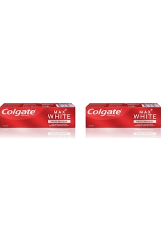 Colgate Max White Kalıcı Beyazlık Diş Macunu 75 ML x 2